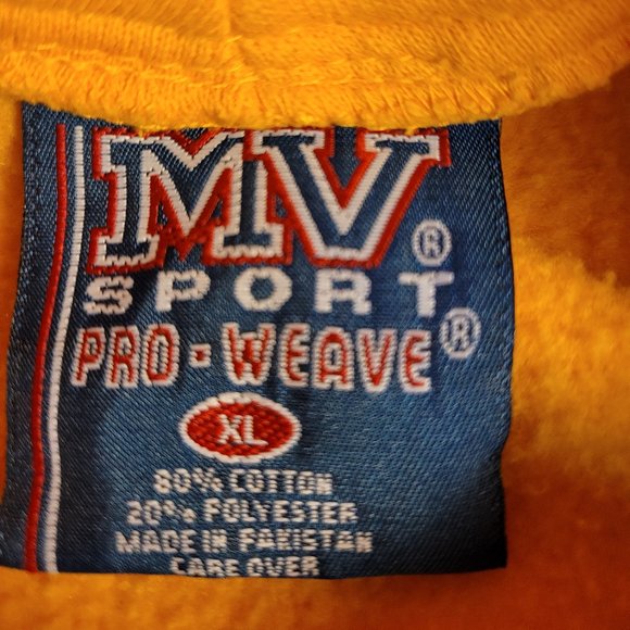 MV Sport Yellow Hoodie XL - Picture 4 of 7